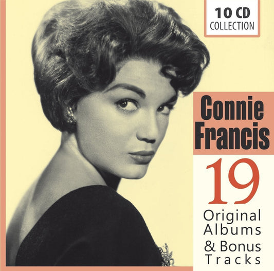 CONNIE FRANCIS: 19 ORIGINAL ALBUMS & BONUS TRACKS (10 CDS)