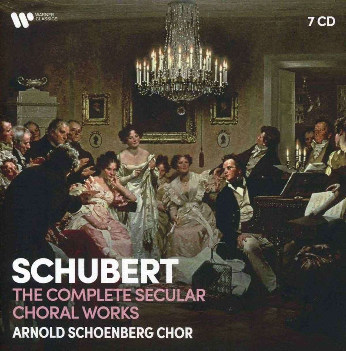 SCHUBERT: THE COMPLETE SECULAR CHORAL WORKS - Arnold Schoenberg Choir (7 CDs)