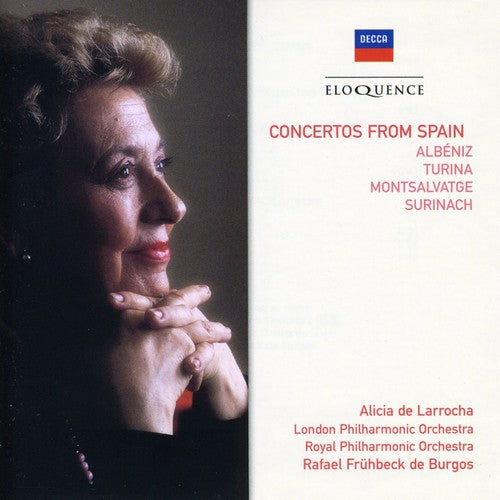 CONCERTOS FROM SPAIN - ALBENIZ, TURINA, MONTSALVAGE, SURINACH - ALICIA DE LARROCHA