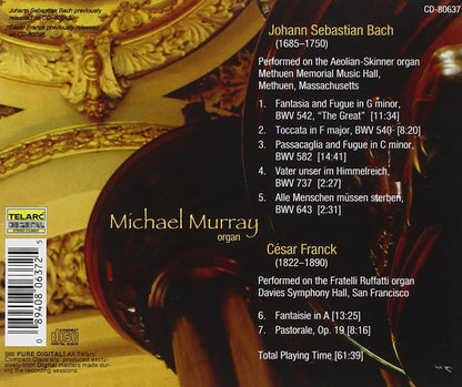 ORGAN MUSIC OF BACH & FRANCK - MICHAEL MURRAY