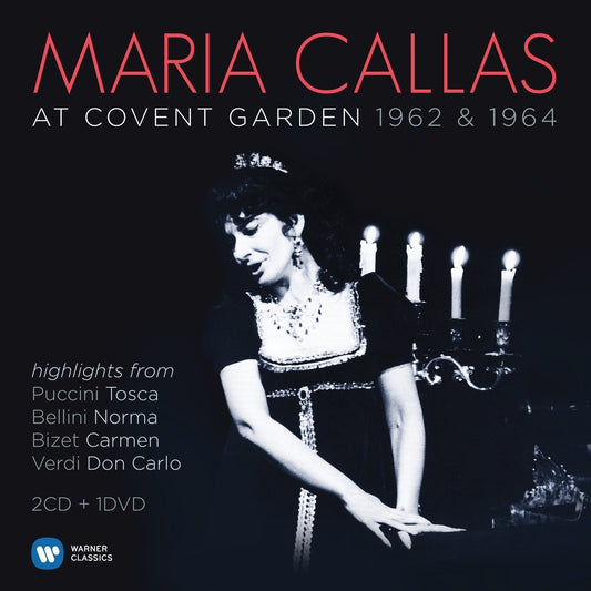 CALLAS 90TH ANNIVERSARY - CALLAS AT COVENT GARDEN 1962/1964 (3 CDs)