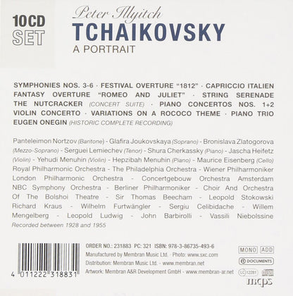 TCHAIKOVSKY: A PORTRAIT (10 CDS)