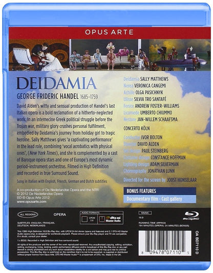 HANDEL: Deidamia - Concerto Koln, Netherlands Opera (DVD)