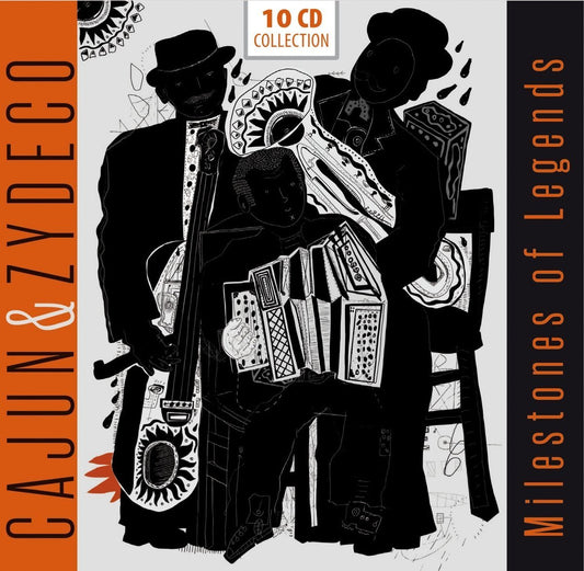 Cajun & Zydeco: Milestones of Legends (10 CDs)
