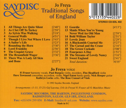 Traditional Songs of England