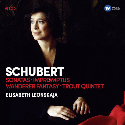 SCHUBERT: PIANO MASTERWORKS - ELISABETH LEONSKAJA (6 CDS)