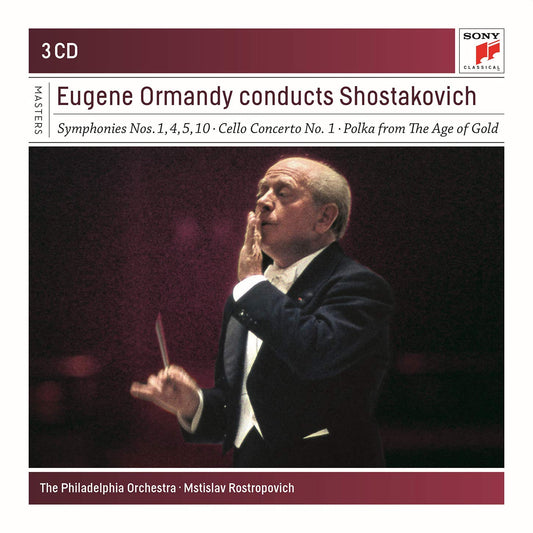 EUGENE ORMANDY CONDUCTS SHOSTAKOVICH (3 CDS)