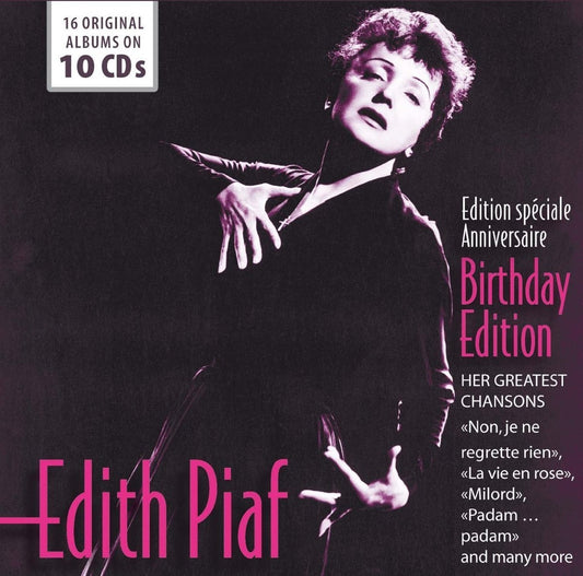 EDITH PIAF: HER GREATEST CHANSONS (10 CDS)