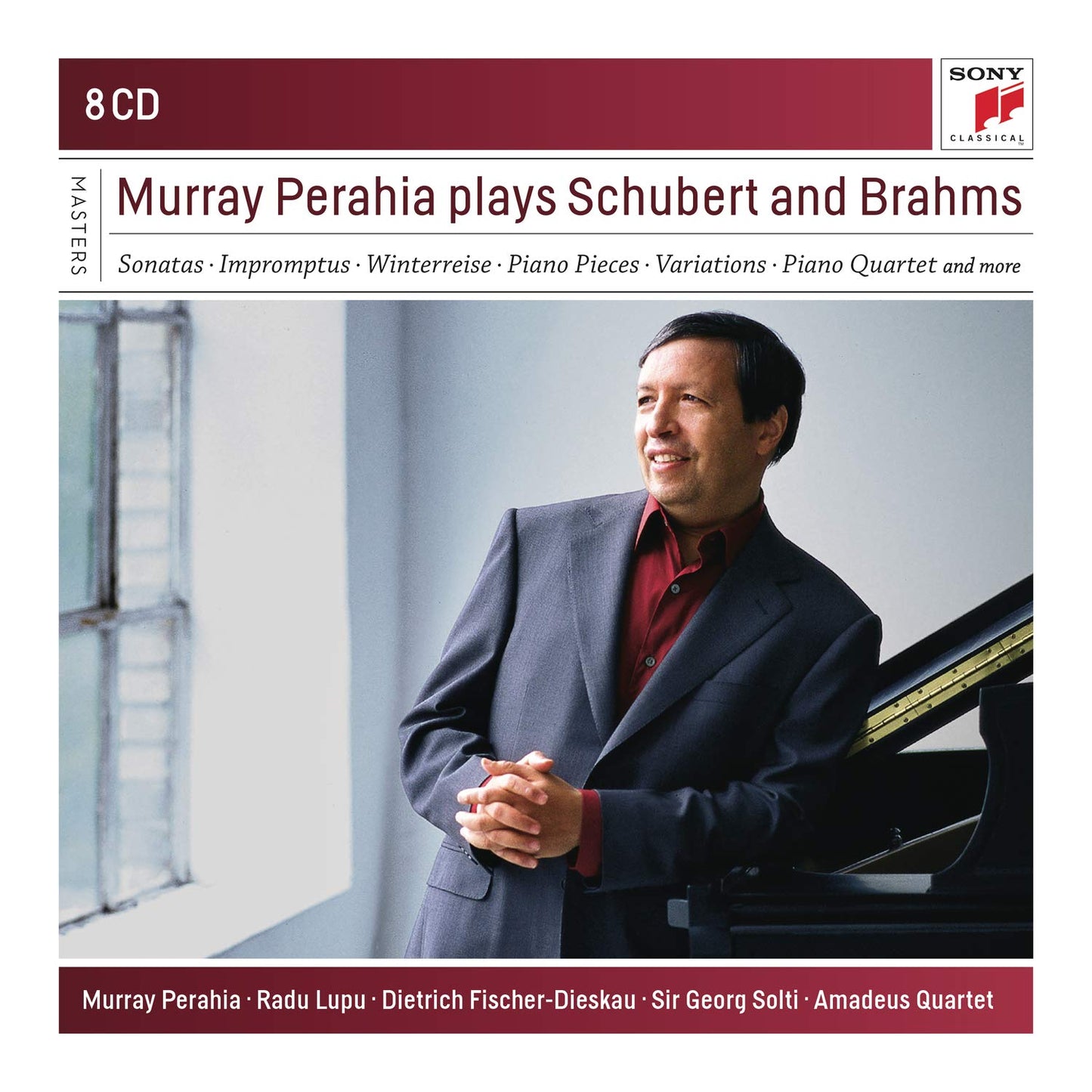 PERAHIA PLAYS BRAHMS & SCHUBERT (8 CDs)