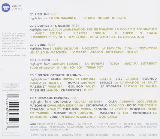 BEST CALLAS 100 (6 CDS)