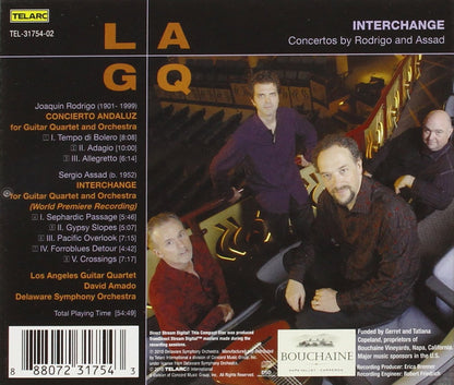 LAGQ: Interchange - Concertos by Rodrigo and Assad