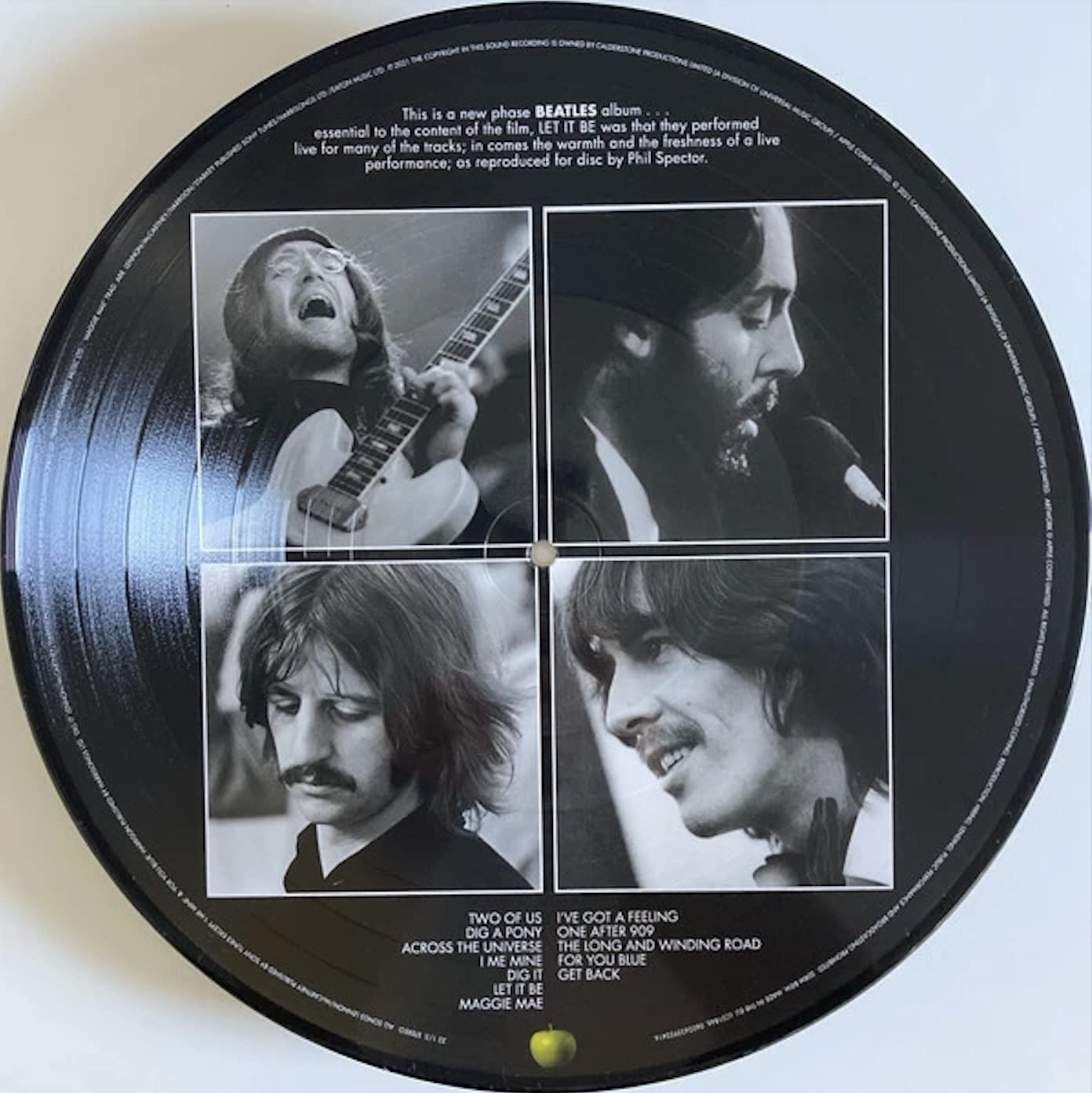 The Beatles: Let It Be (Picture Disc Vinyl LP, Special Edition ...