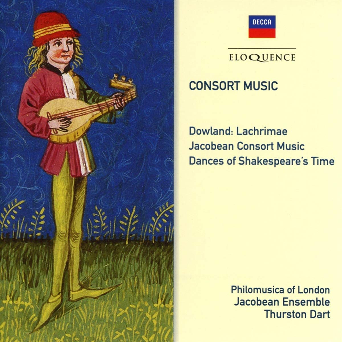 CONSORT MUSIC - THURSTON DART, PHILOMUSICA OF LONDON, JACOBEAN ENSEMBLE (2 CDS)