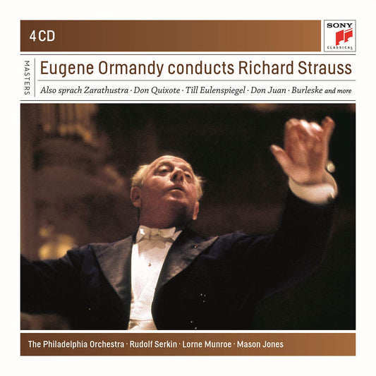 EUGENE ORMANDY CONDUCTS RICHARD STRAUSS (4 CDS)