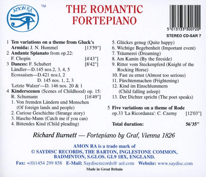 The Romantic Fortepiano - Richard Burnett