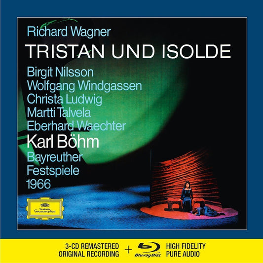 WAGNER: TRISTAN UND ISOLDE - WINDGASSEN, NILSSON, BOHM, BAYREUTH ORCHESTRA AND CHORUS (3 CDS + BLU-RAY)