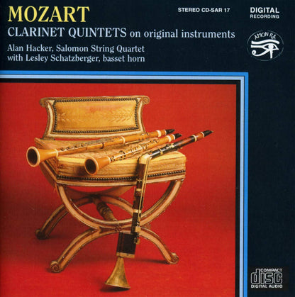 Mozart: Clarinet Quintet in A, Fragments Movt K580b & K. 516c - Alan Hacker, Lesley Schatzberger, Salomon String Quartet