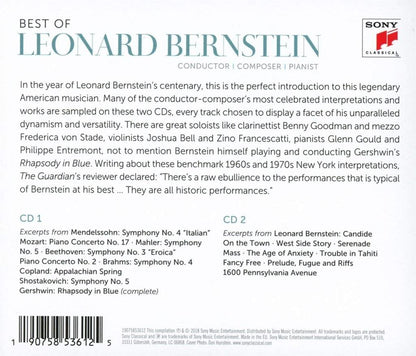 BEST OF LEONARD BERNSTEIN (2 CDS)