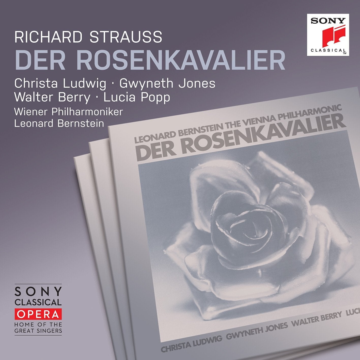 STRAUSS: DER ROSENKAVALIER - BERNSTEIN, VIENNA PHILHARMONIC (3 CDS)