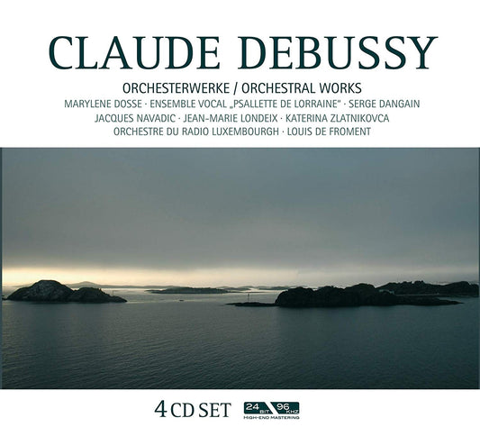 DEBUSSY: ORCHESTRA WORKS - DE FROMENT, ORCHESTRA OF RADIO LUXEMBOURG (4 CDS)