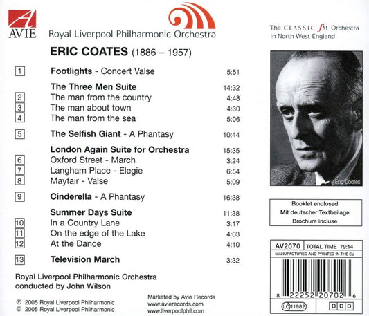 COATES: Orchestral Music - Royal Liverpool Philharmonic Orchestra, John Wilson