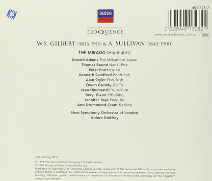 GILBERT & SULLIVAN: The Mikado (Highlights) - Godfrey, New Symphony Orchestra