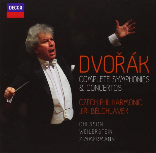 DVORÁK: COMPLETE SYMPHONIES & CONCERTOS - CZECH PHILHARMONIC, BELOHLAVEK (6 CDS)