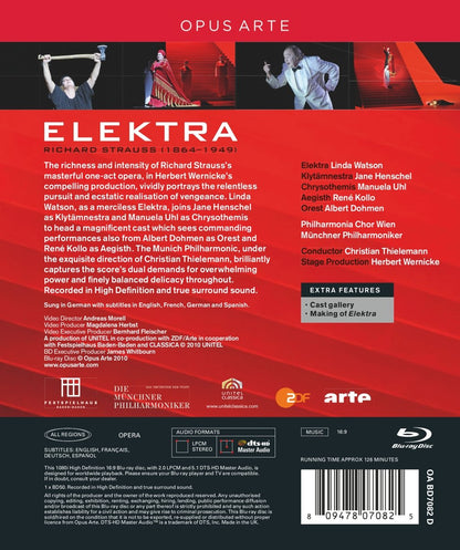 STRAUSS, R: Elektra - Munich Philharmonic, Linda Watson, Rene Kollo, Christian Thielemann (BluRay)