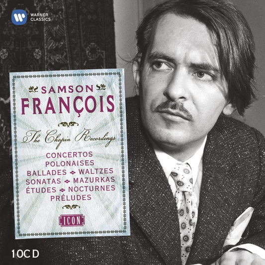 SAMSON FRANCOIS: THE CHOPIN RECORDINGS (10 CDS)