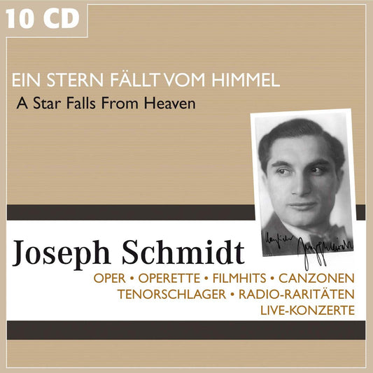 JOSEPH SCHMIDT: A STAR FALLS FROM HEAVEN (10 CDS)