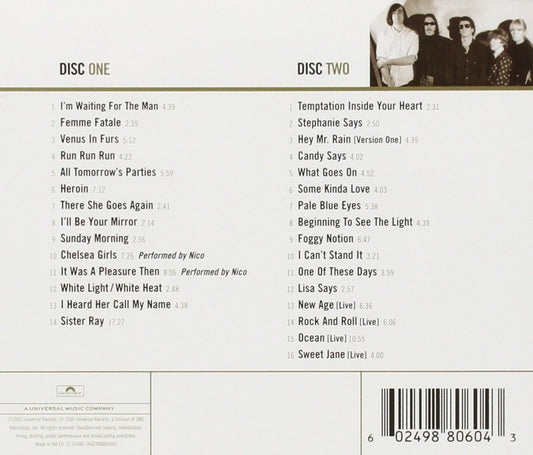 VELVET UNDERGROUND: Gold - Definitive Collection (2 CDs)