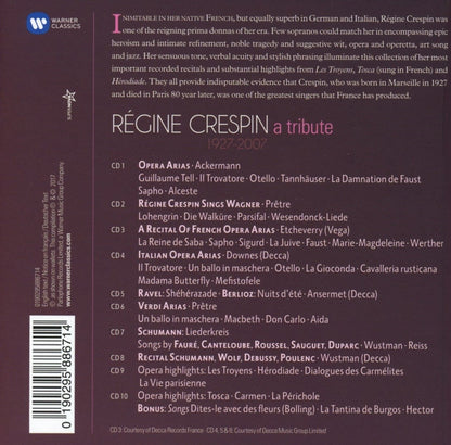 Regine Crespin: Portrait (10 CDs)