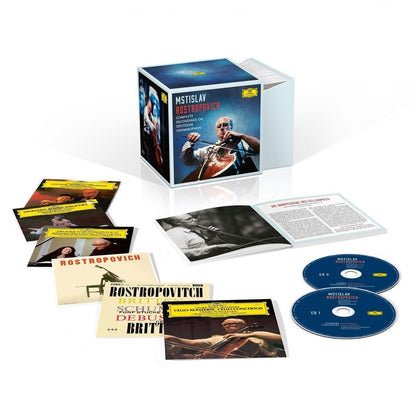 Mstislav Rostropovich: Complete Recordings on Deutsche Grammophon (37 CDs)