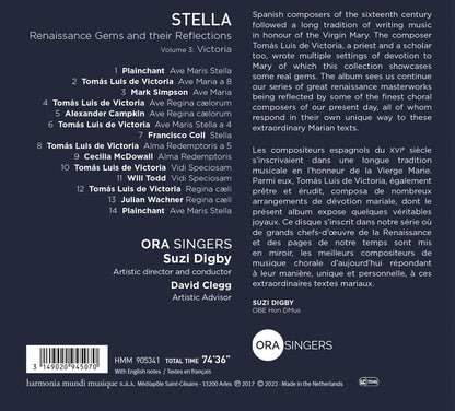 Stella: Renaissance Gems and their Reflections, Vol. 3 - ORA Singers, Suzi Digby