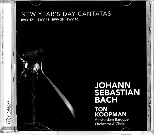 BACH: NEW YEAR'S DAY CANTATAS - TON KOOPMAN & AMSTERDAM BAROQUE ORCHESTRA