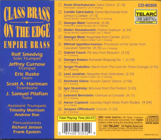 Class Brass: On the Edge