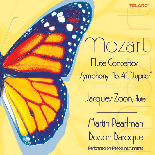 MOZART: FLUTE CONCERTOS, SYMPHONY NO. 41 "JUPITER" - Jacques Zoon, Boston Baroque, Martin Pearlman