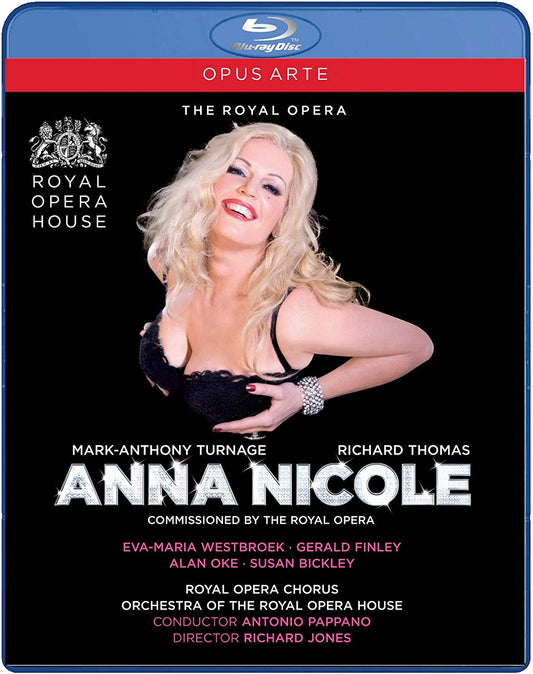 TURNAGE: Anna Nicole - Royal Opera House, Antonio Pappano (BLURAY)