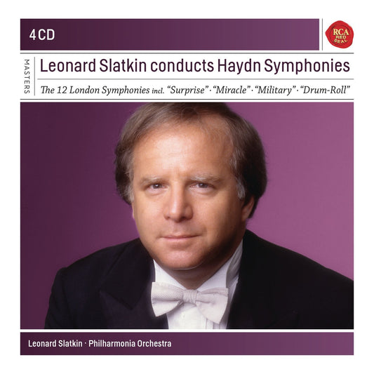 LEONARD SLATKIN CONDUCTS HAYDN SYMPHONIES (4 CDS)