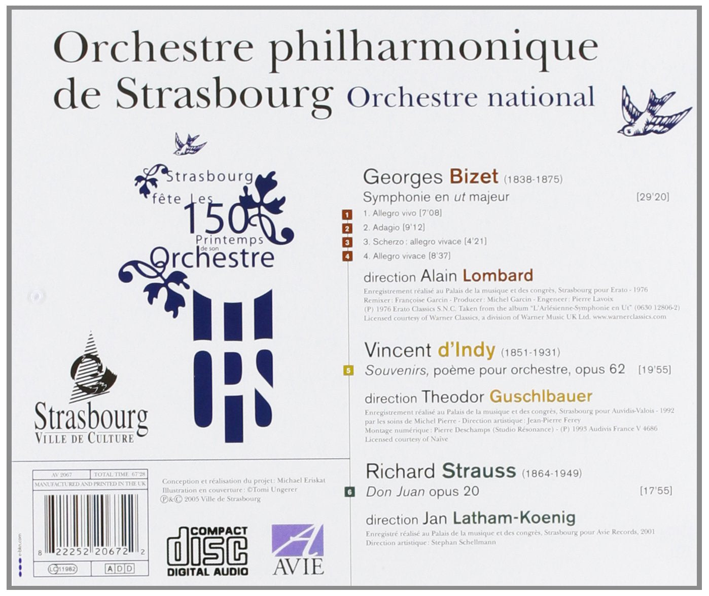 Strasbourg Philharmonic: 150th Anniversary Celebration