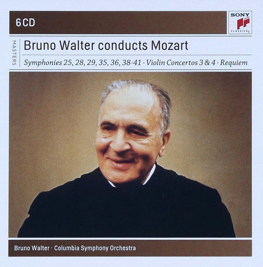 BRUNO WALTER CONDUCTS MOZART (6 CDS)