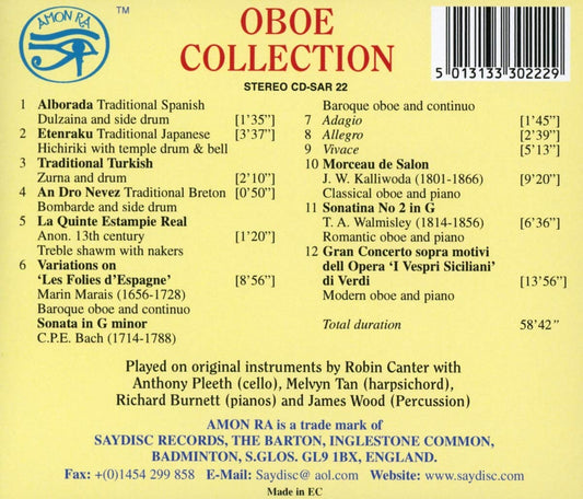 Oboe Collection: Robin Canter