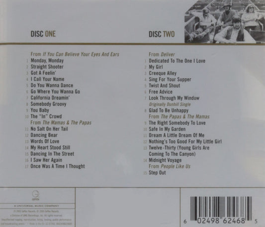 MAMAS & THE PAPAS: GOLD - Definitive Collection (2 CDs)