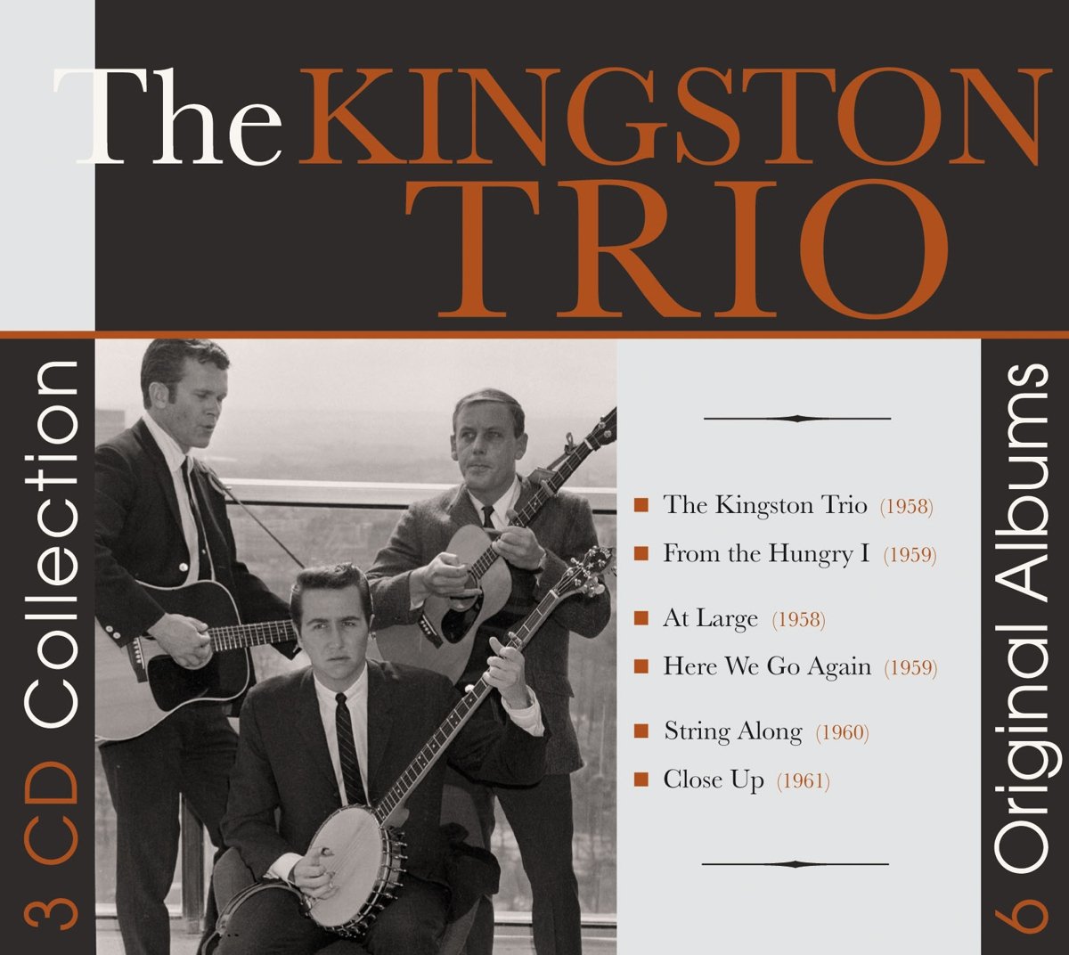 KINGSTON TRIO - 6 ORIGINAL ALBUMS (3 CDs) – ClassicSelect World