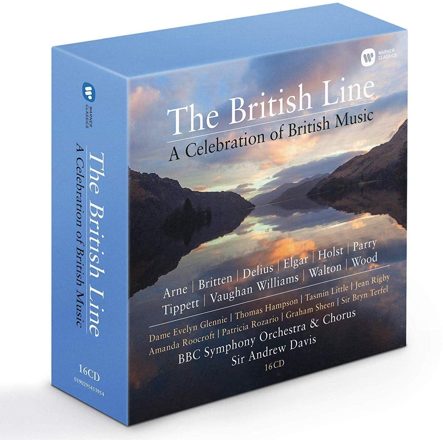 THE BRITISH LINE: A CELEBRATION OF BRITISH MUSIC - ANDREW DAVIS, BBC SYMPHONY (16 CDS)