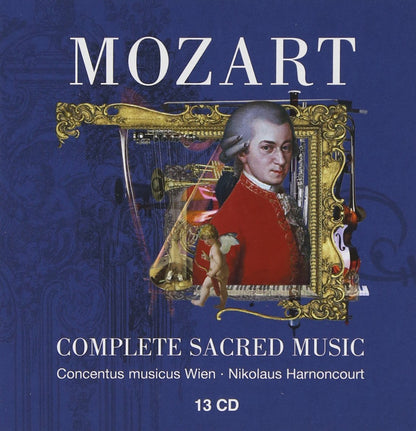 Mozart: Complete Sacred Music - Nikolaus Harnoncourt & Concentus musicus Wien (13 CDs)