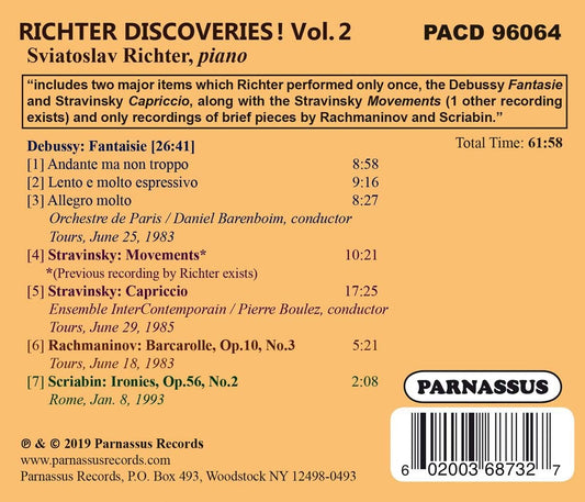 RICHTER DISCOVERIES, VOLUME 2