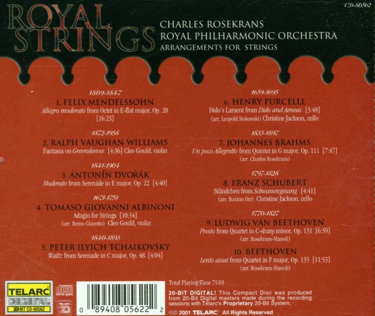 ROYAL STRINGS - Charles Rosekranz, Royal Philharmonic