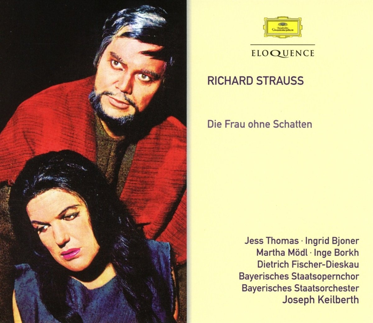 STRAUSS, R: DIE FRAU OHNE SCHATTEN - FISCHER-DIESKAU, BORKH, KEILBERTH (3 CDS)