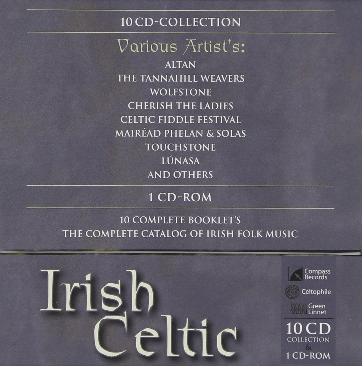 IRISH CELTIC (10 CDS + 1 CD-ROM)